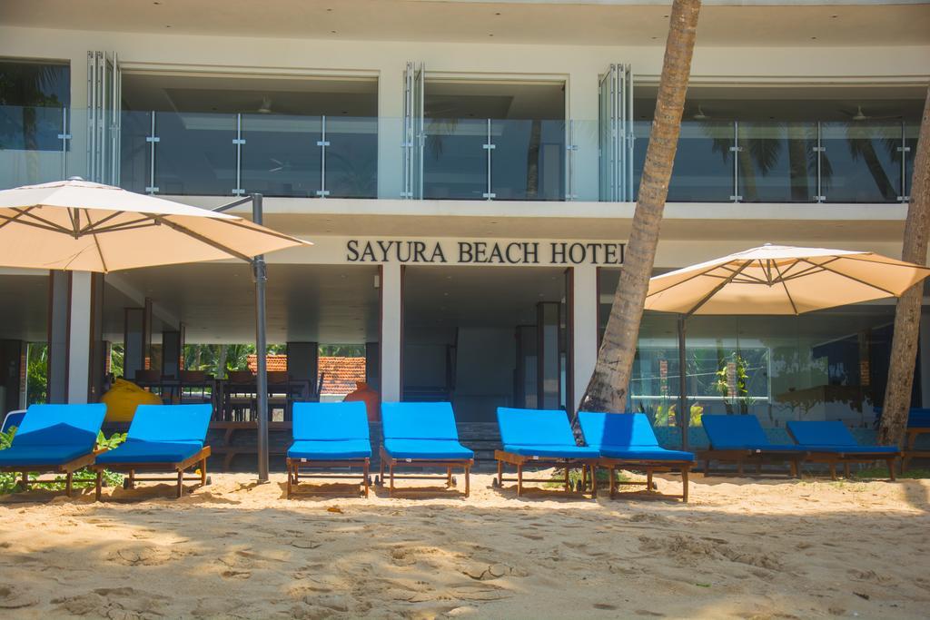 Sayura Beach Hotel Unawatuna Exteriör bild
